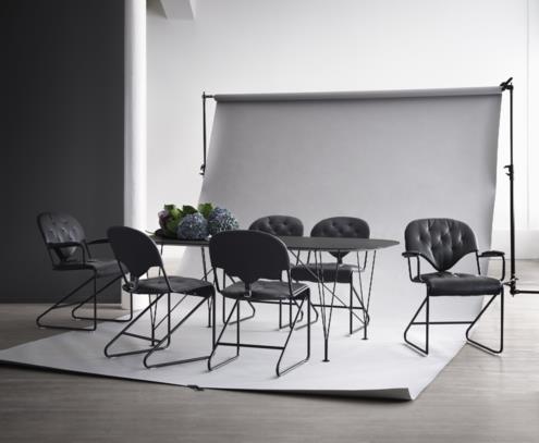 Sam-nojatuoli musta naturale schwartz